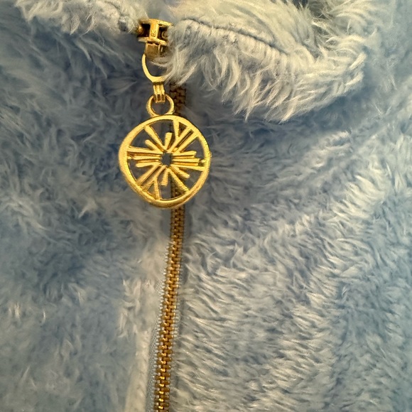 Lilly Pulitzer Ansel Zippered Jacket Blue Peri XXL EUC - Picture 4 of 4